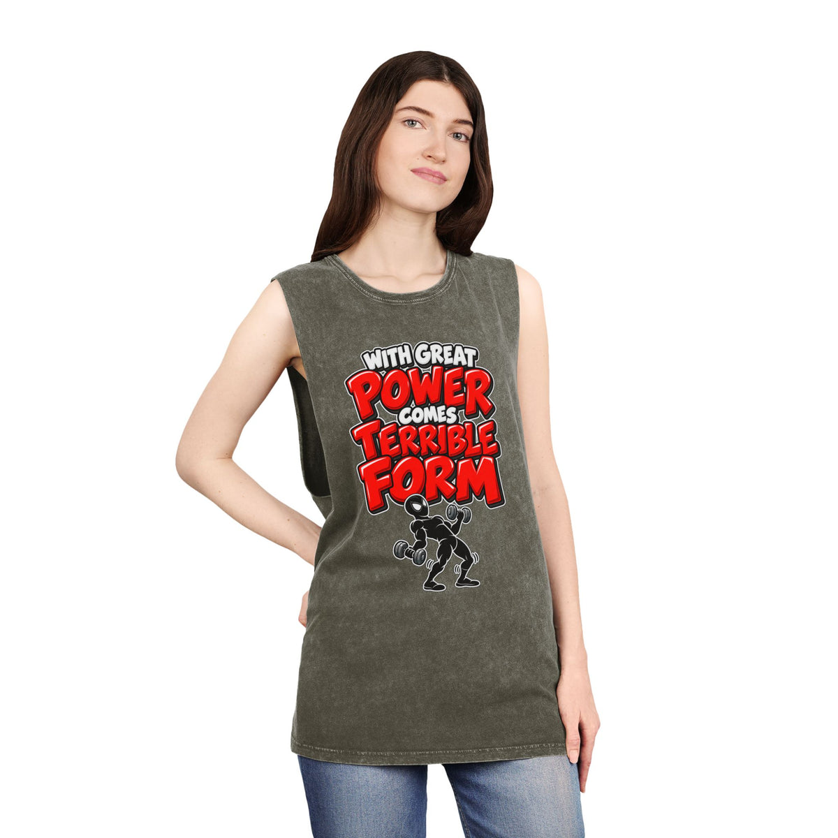 With Great Power Comes Terrible Form – Stonewash Tank
