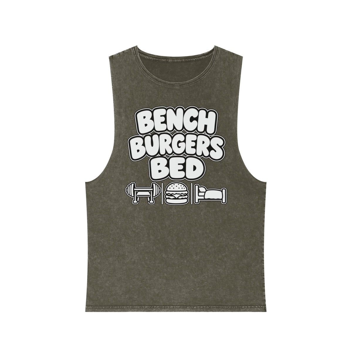 Bench Burgers Bed – Stonewash Tank