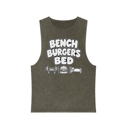 Bench Burgers Bed – Stonewash Tank