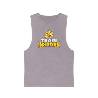 Train Insaiyan – Stonewash Tank