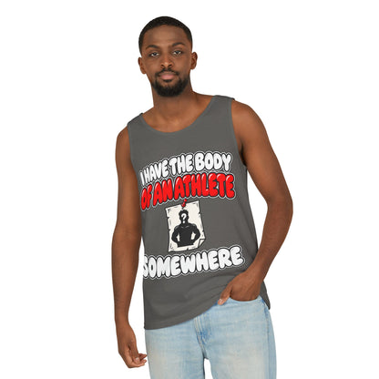 Body of an Athlete Somewhere – Comfort Colors Garment-Dyed Tank