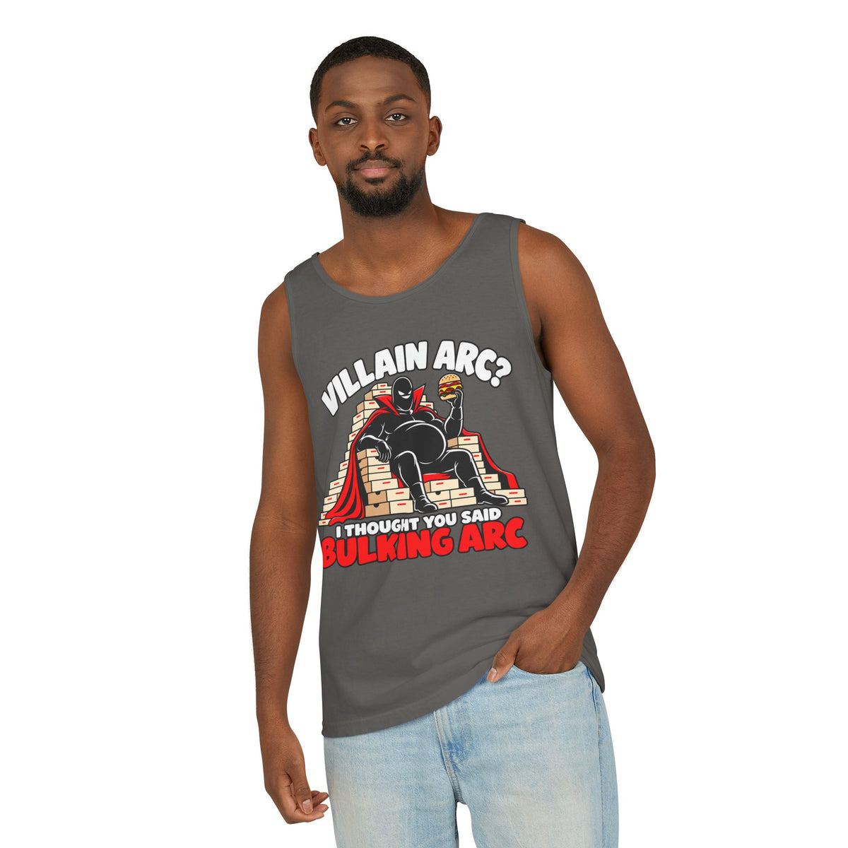 Villain Arc? Bulking Arc – Comfort Colors Garment-Dyed Tank