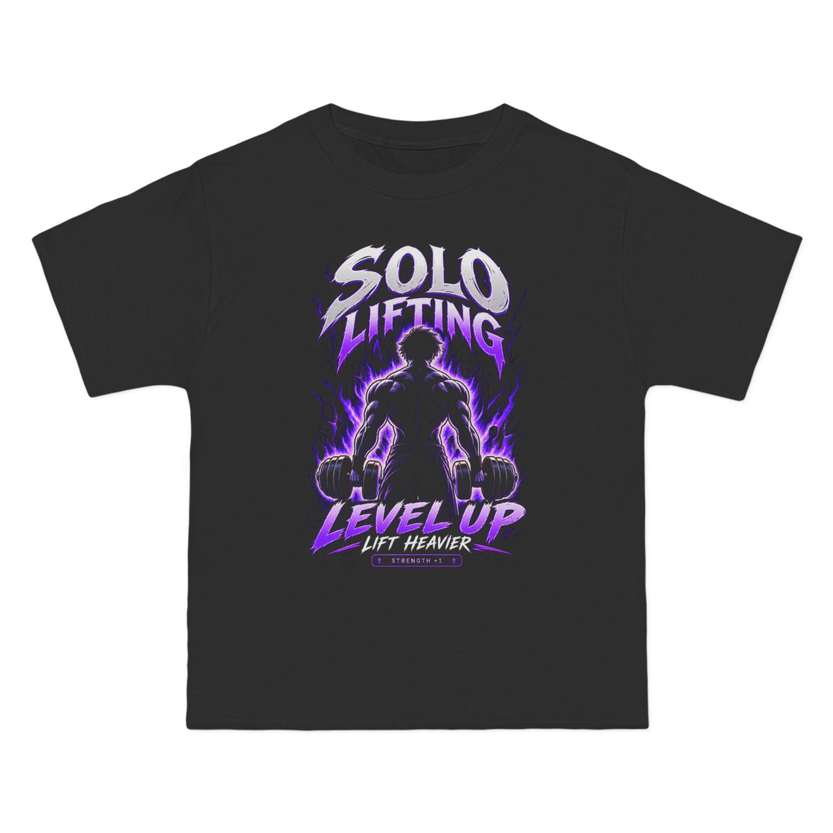 Solo Lifting Level Up – Beefy-T Short-Sleeve T-Shirt