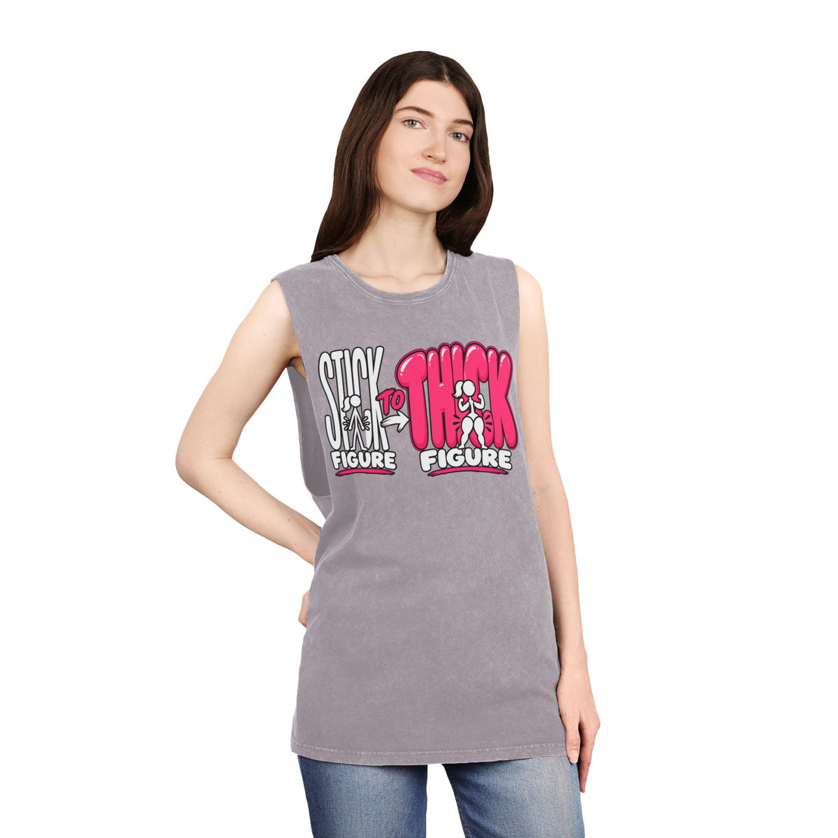 Stick Figure to Thick Figure – Stonewash Tank