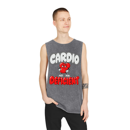 Cardio Deficient – Stonewash Tank