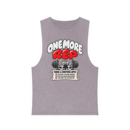 One More Rep — Illustrated – Stonewash Tank