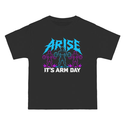 Arise, It’s Arm Day – Shadow Army – Beefy-T Short-Sleeve T-Shirt