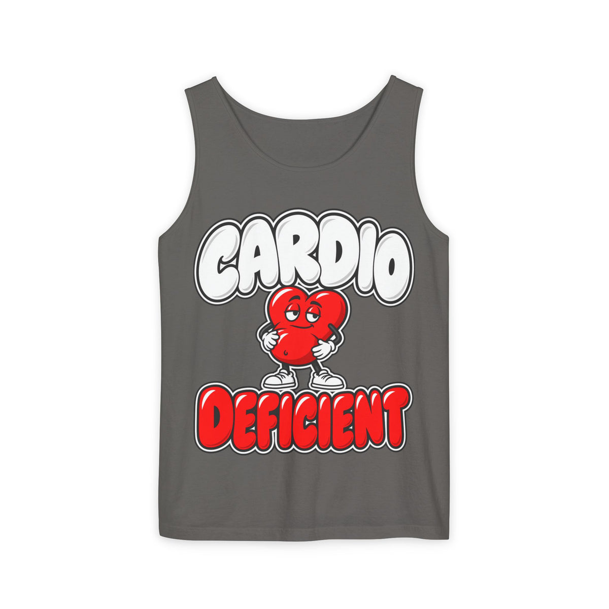 Cardio Deficient – Comfort Colors Garment-Dyed Tank