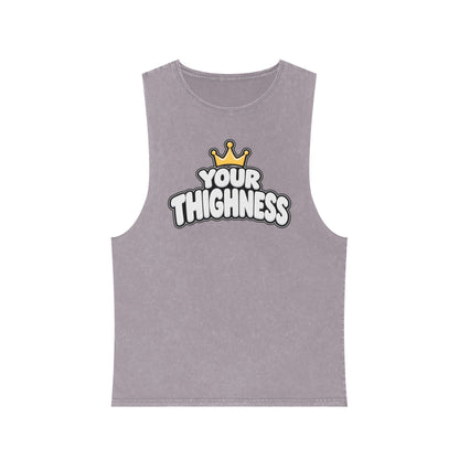 Your Thighness – Stonewash Tank