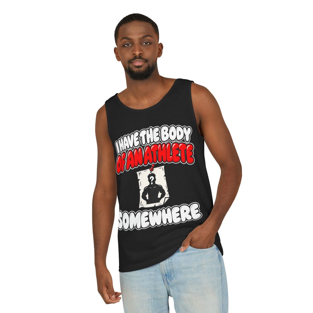 Body of an Athlete Somewhere – Comfort Colors Garment-Dyed Tank
