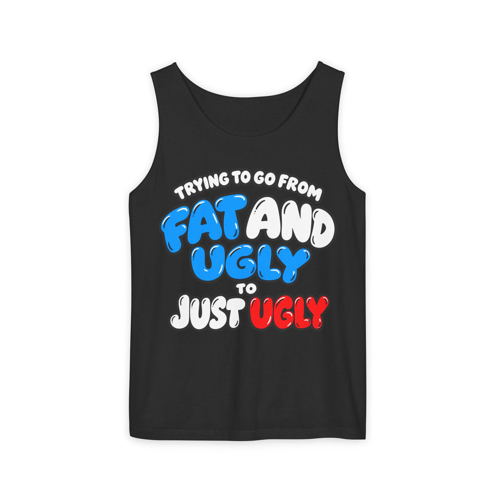 Trying to Go from Fat and Ugly to Just Ugly – Blue & Red