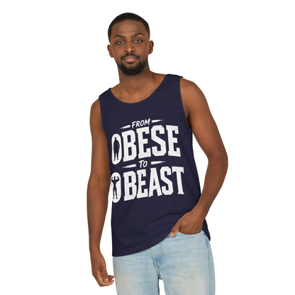 From Obese to Beast – Classic Silhouettes – Comfort Colors Garment-Dyed Tank
