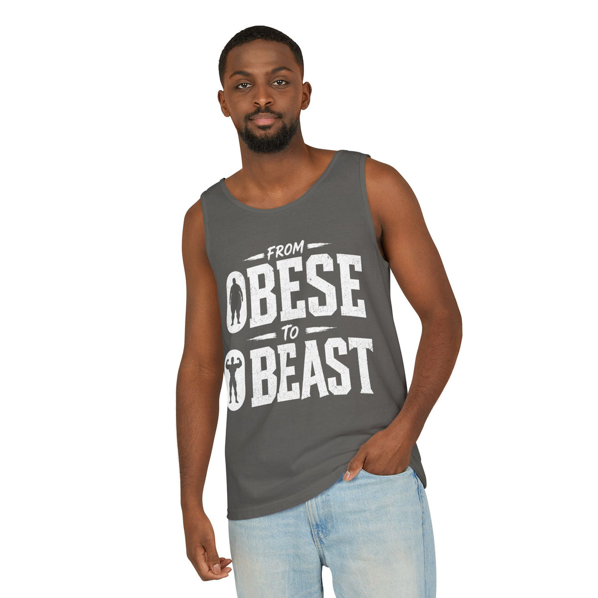 From Obese to Beast – Classic Silhouettes – Comfort Colors Garment-Dyed Tank