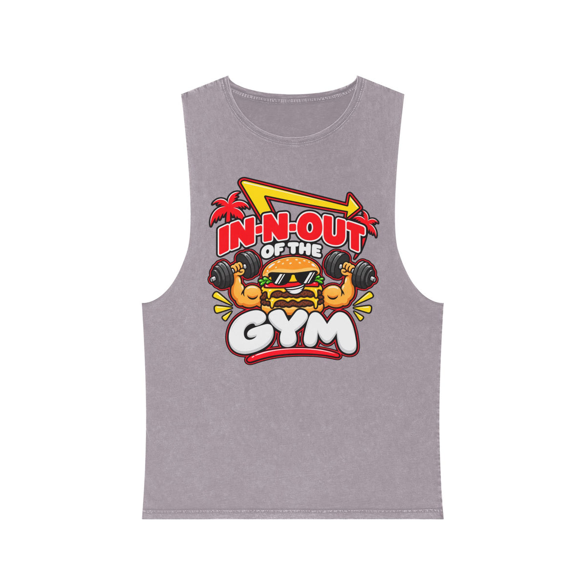 In-N-Out of the Gym – Stonewash Tank