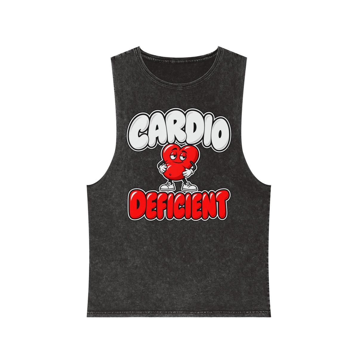 Cardio Deficient – Stonewash Tank