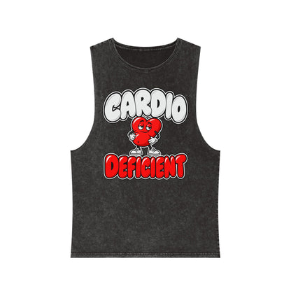 Cardio Deficient – Stonewash Tank