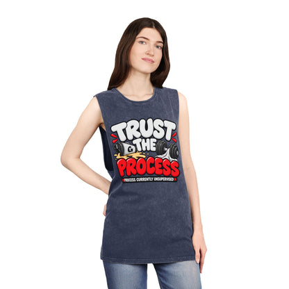 Trust the Process – Stonewash Tank