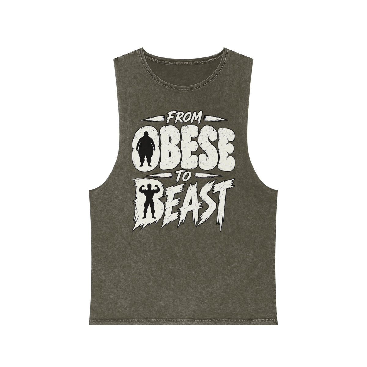 From Obese to Beast – Stonewash Tank