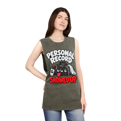 Personal Record Showed Up – Stonewash Tank
