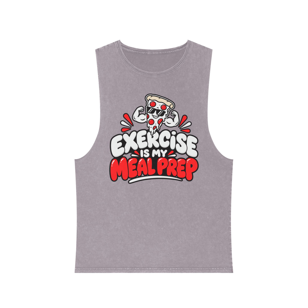 Exercise Is My Meal Prep – Stonewash Tank