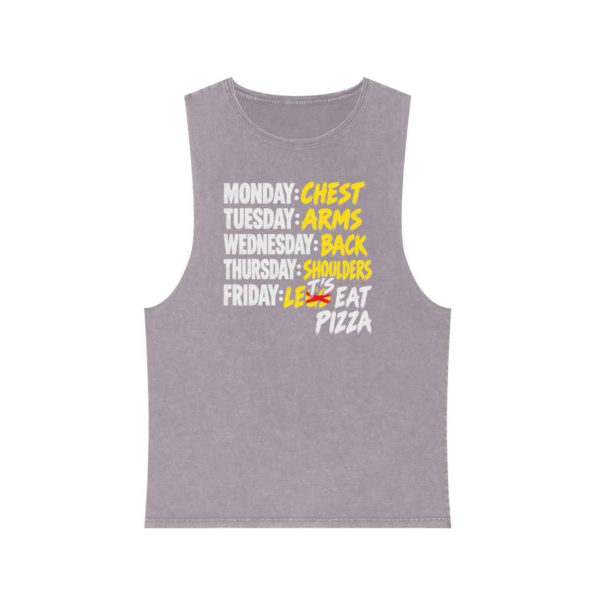 Workout Week: Let's Eat Pizza – Stonewash Tank
