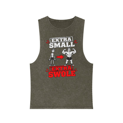 Extra Small to Extra Swole – Stonewash Tank