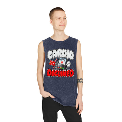 Cardio Declined – Stonewash Tank