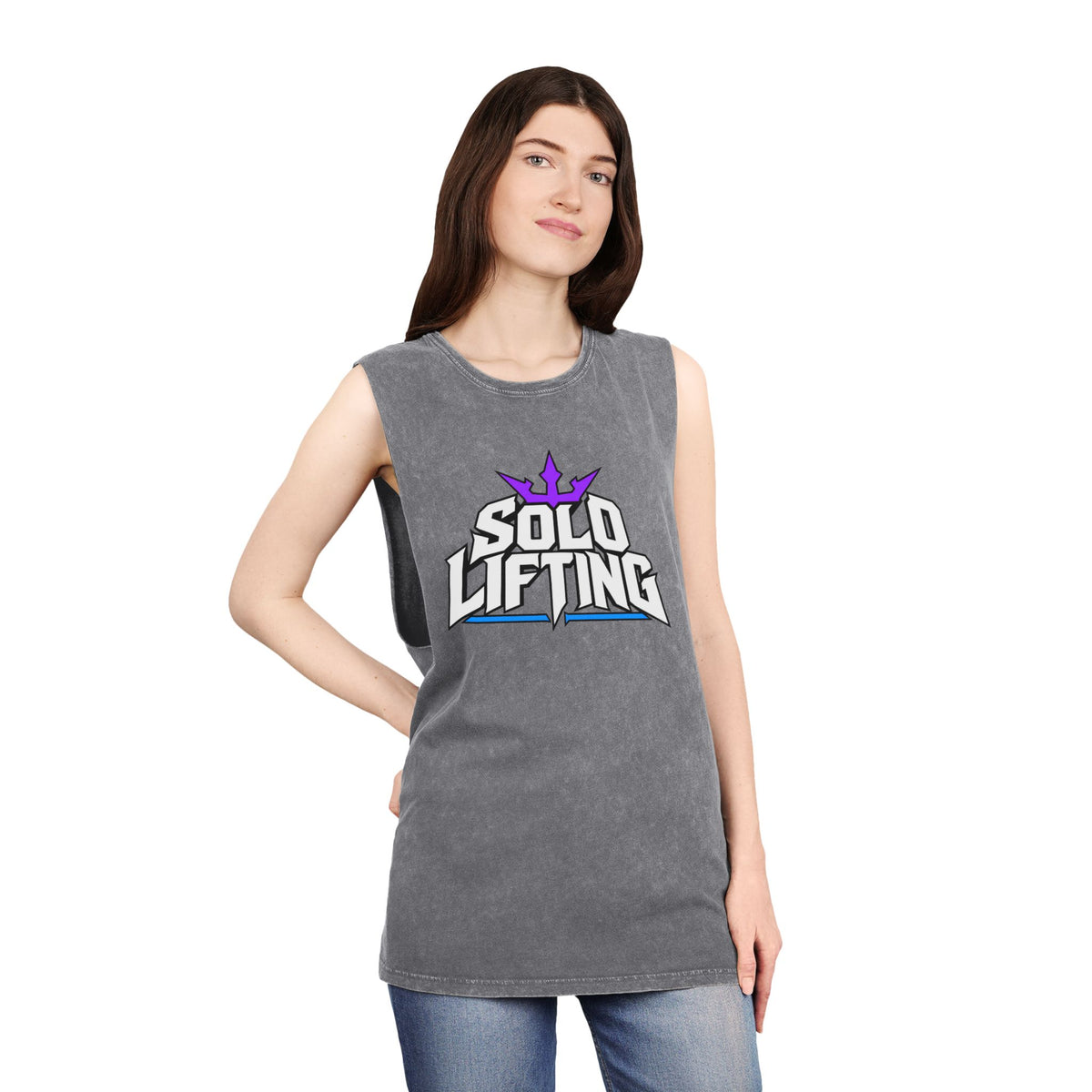 Solo Lifting Crown – Stonewash Tank