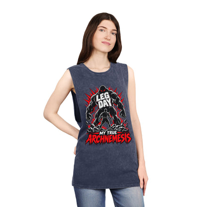 Leg Day: My True Archnemesis – Stonewash Tank