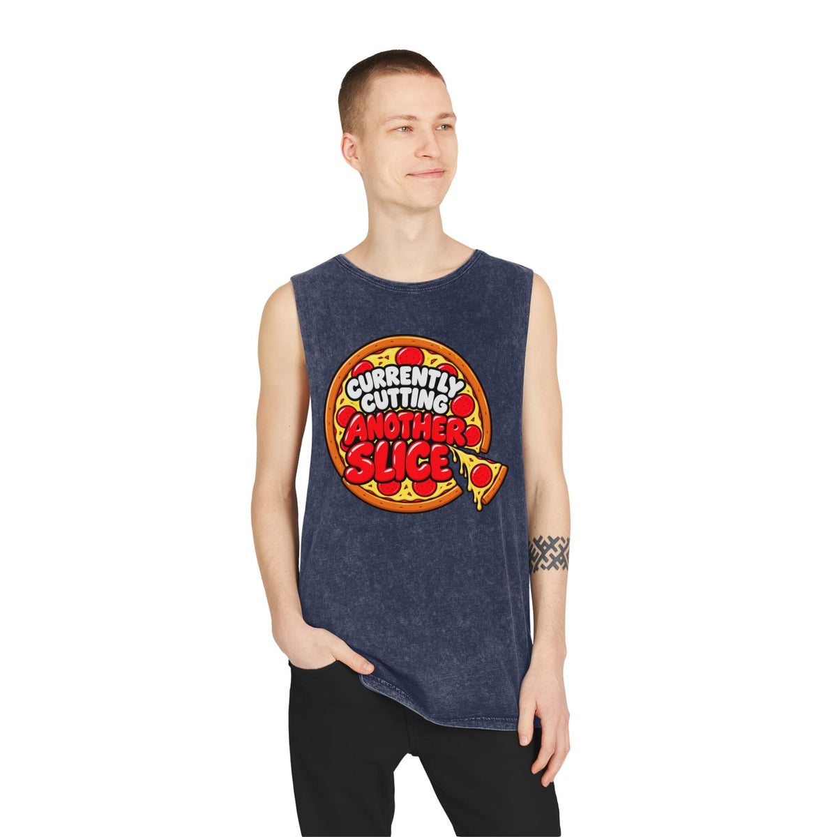 Currently Cutting Another Slice – Stonewash Tank