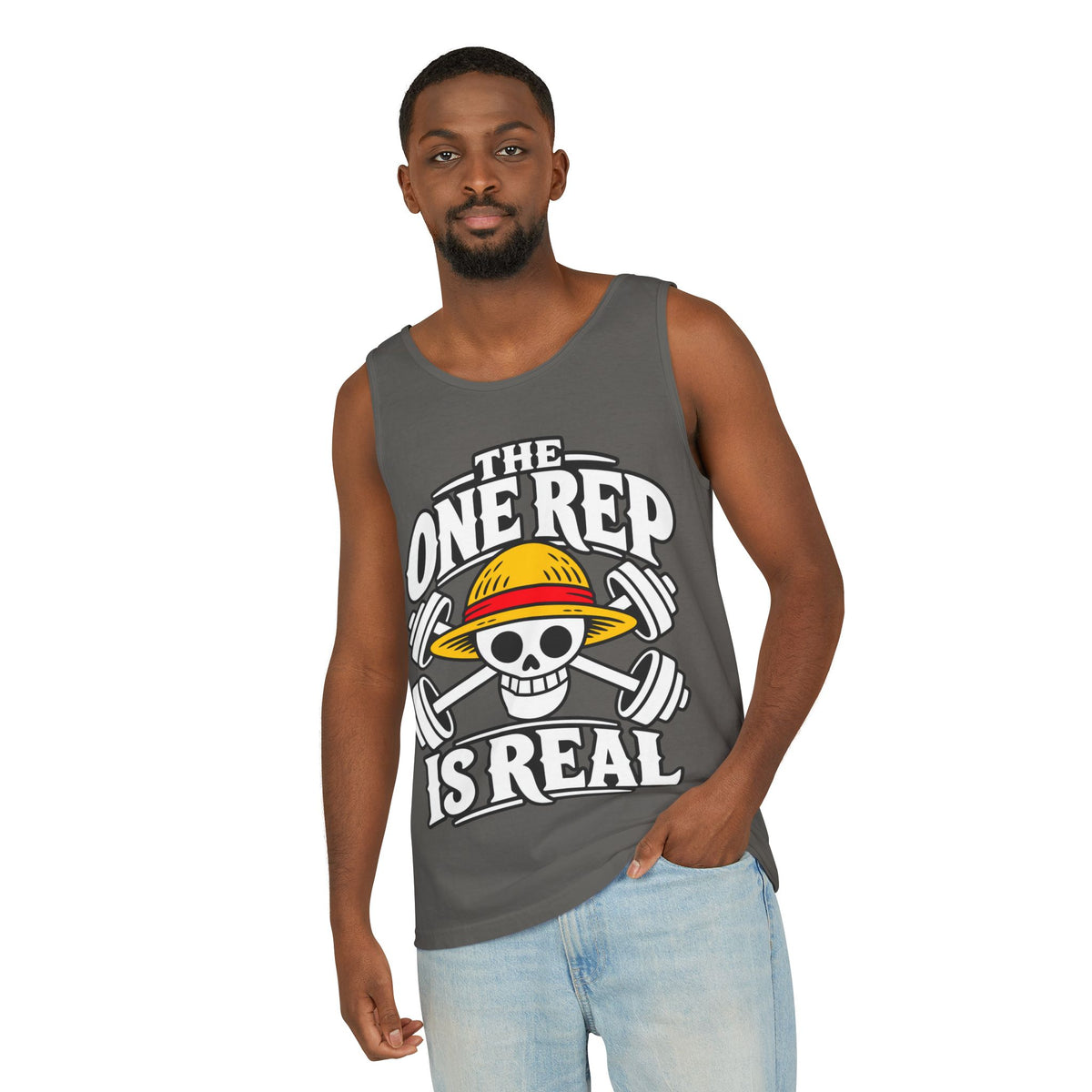 The One Rep Is Real – Comfort Colors Garment-Dyed Tank