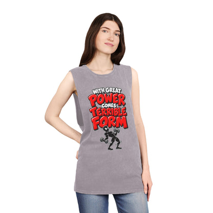 With Great Power Comes Terrible Form – Stonewash Tank