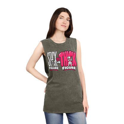 Stick Figure to Thick Figure – Stonewash Tank