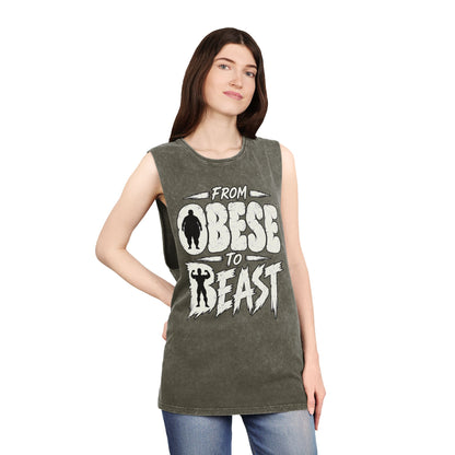 From Obese to Beast – Stonewash Tank