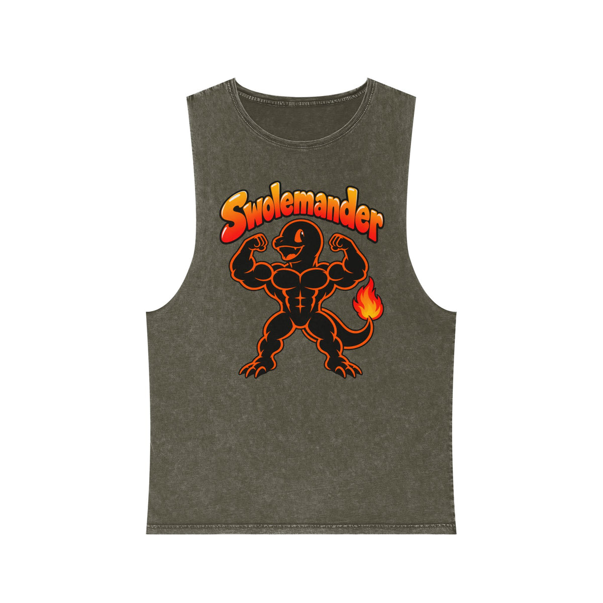 Swolemander – Stonewash Tank