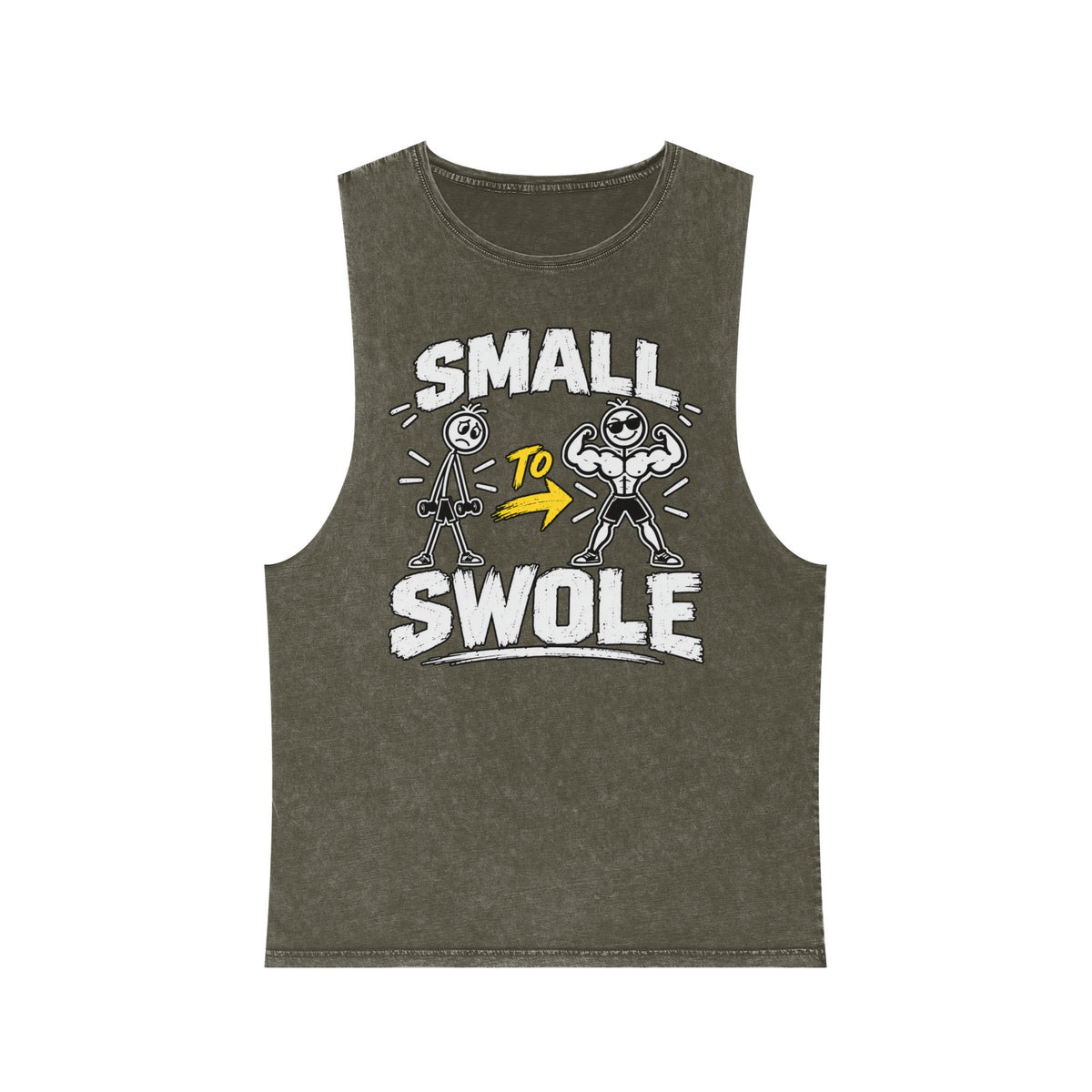 Small to Swole – Stonewash Tank
