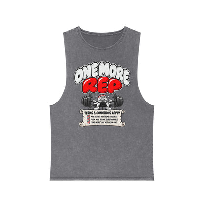One More Rep — Illustrated – Stonewash Tank