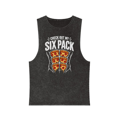 Check Out My Six Pack Pizza Tank Top