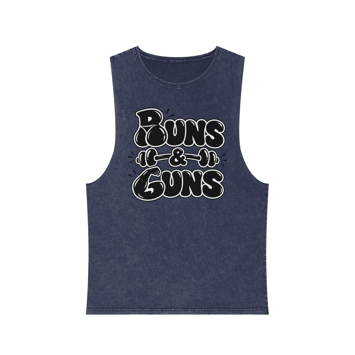 Buns & Guns Stonewash Gym Tank